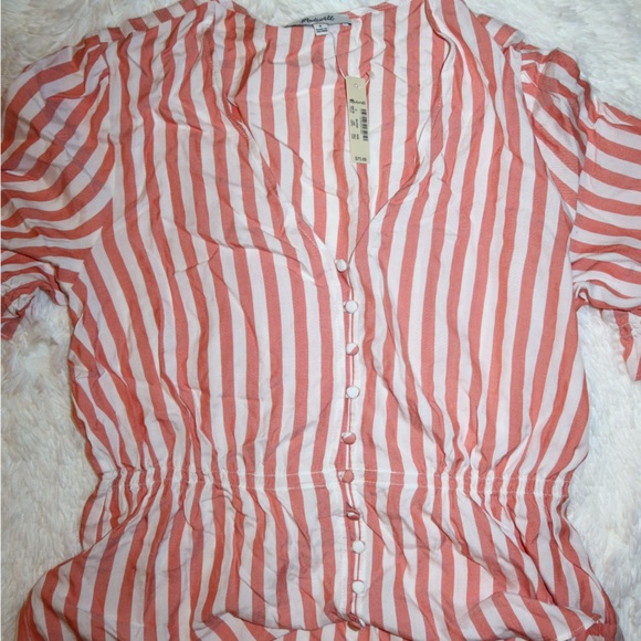 Madewell Peplum Top - Picture 2 of 4